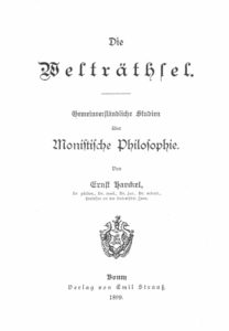 Cover von Ernst Haeckel Die Welträtsel